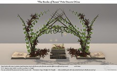 .:Tm:.Creation "The Books of Roses" Pots Decors DC02