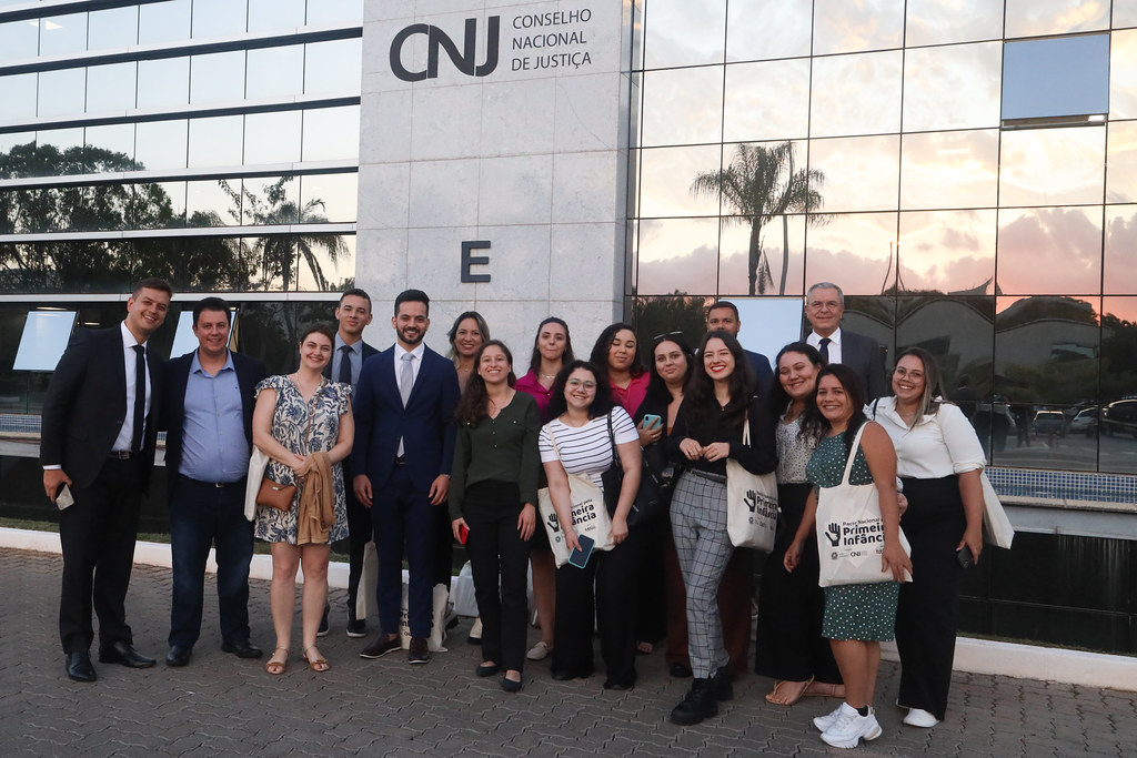 Visita Guiada ao CNJ dos Estudantes e Professores do Curso de Direito da Universidade Católica de Joinville-SC