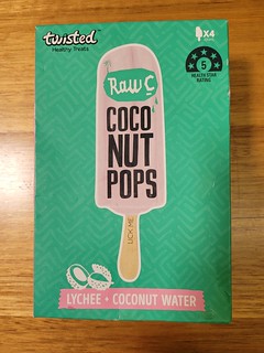Coconut and Lychee Pops