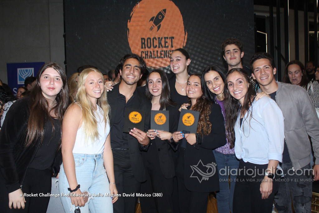 Jóvenes emprendedores de la red educativa judía Rocket Challenge Maguen David
