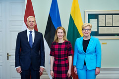 12.05.2023. Ministru prezidents Krišjānis Kariņš piedalās Baltijas Ministru padomes Premjerministru sanāksmē Tallinā.