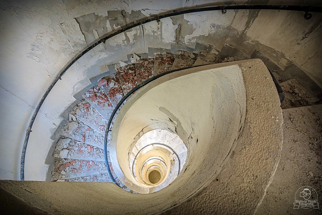 abandoned stairs