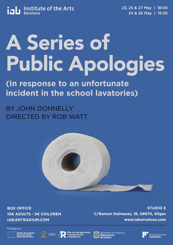 A series of Public Apologies