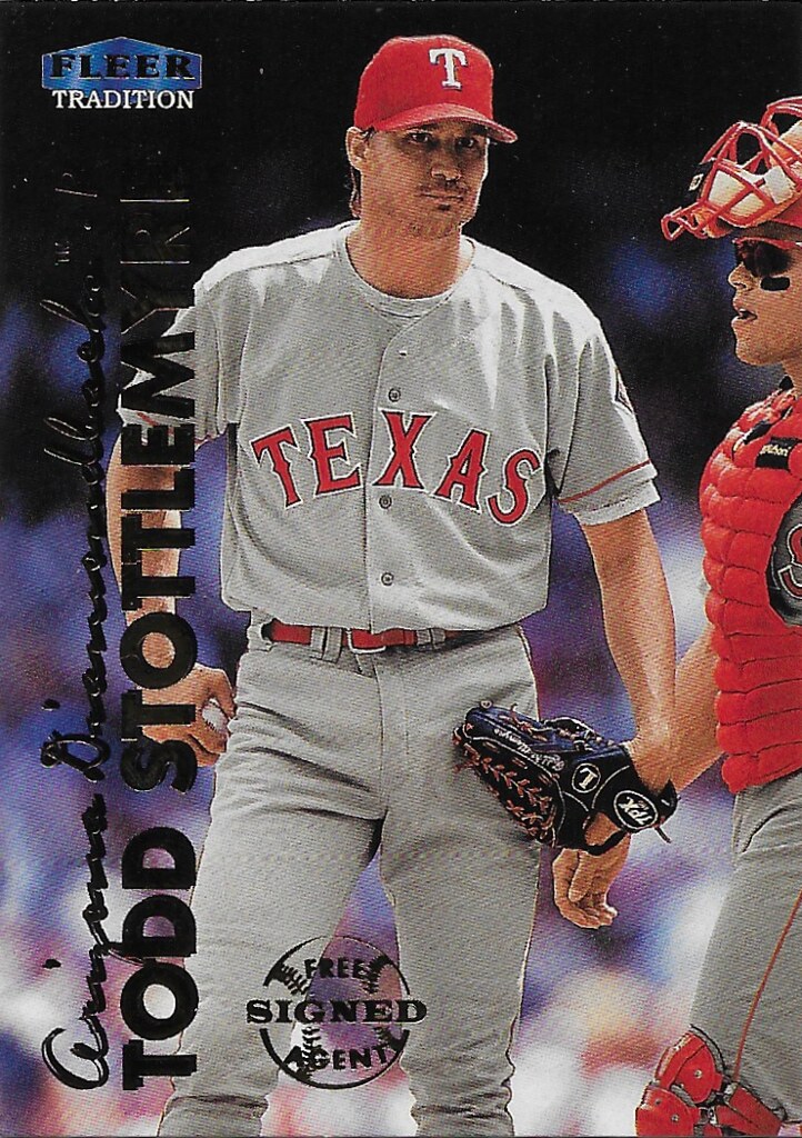 Rodriguez, Ivan - 1999 Fleer Tradition #541 (cameo with Todd Stottlemyre)