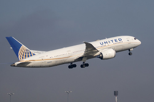 N26910 | United Airlines | Boeing B787-8 Dreamliner | CN 34826 | Built 2014 | CDG/LFPG 04/10/2022 | by Mick spotter