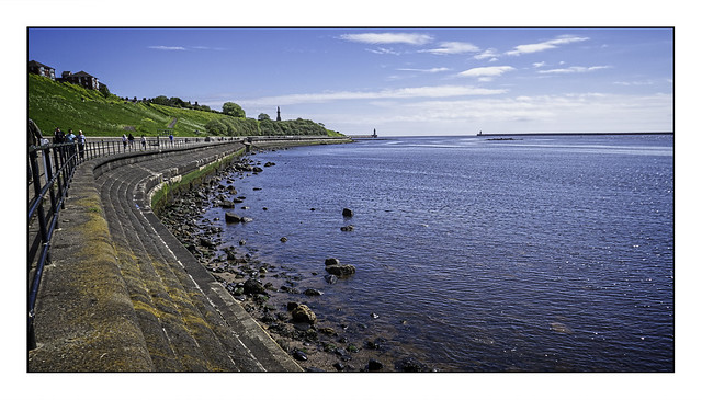 North Shields To Cullercoates Walk, Northumberland, UK - 2023
