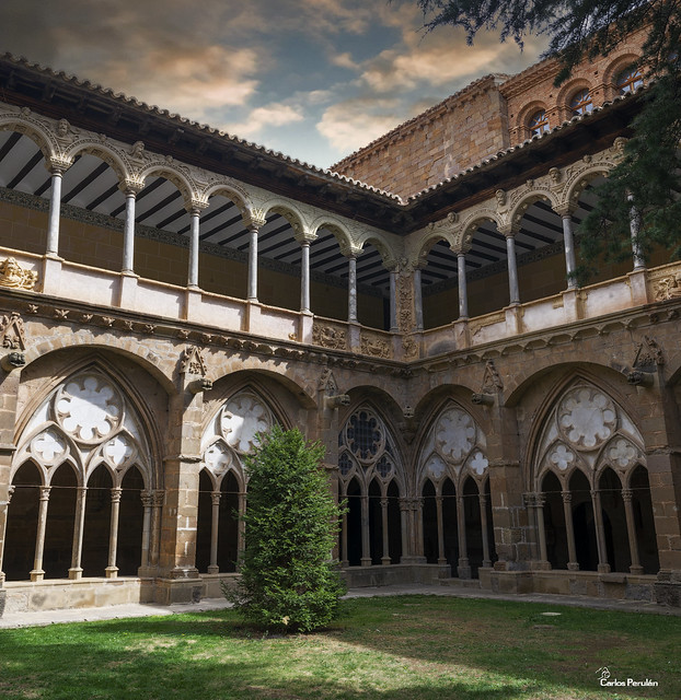 claustro monasterio de santa María de Veruela