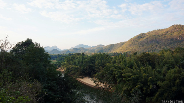 View from the Death Railway near Tham Krasae, Kanchanaburi