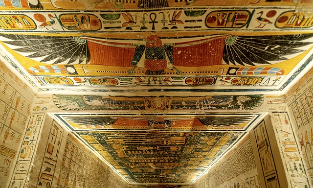 Sarcophagus of Ramses VI , #EastBank #Luxor