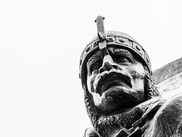 Close Up (2) Knight Figure on The Grunwald Monument (Krakow) (OM-1 & OM 40-150mm f4 Pro Zoom)