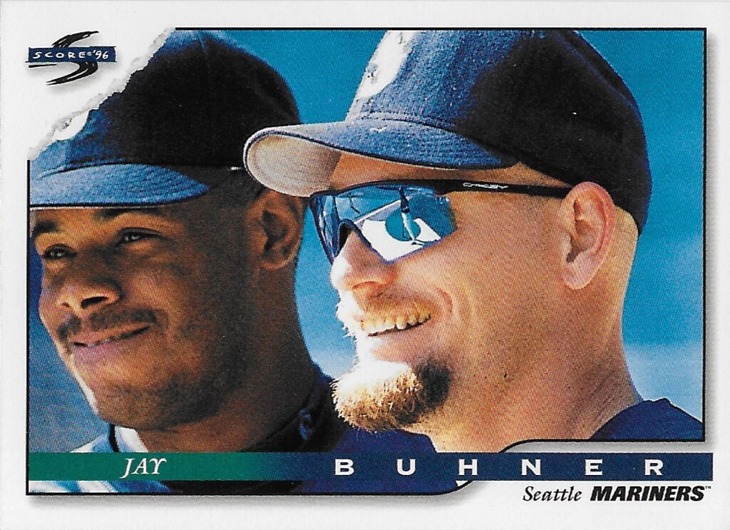 Griffey Jr, Ken - 1996 Score #323 (cameo with Jay Buhner)