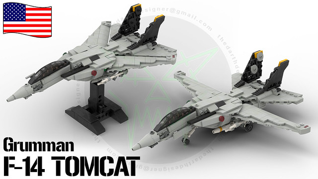 LEGO | Grumman F-14 TOMCAT - 1/70 Scale