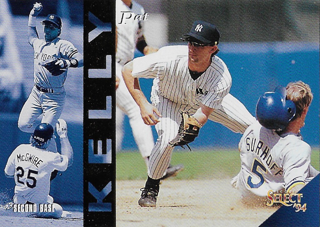 McGwire, Mark - 1994 Select #142 (cameo with Pat Kelly)