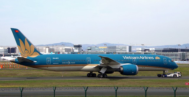 Vietnam Airlines, VN-A871, MSN 39290,Boeing 787-9, 22.04.2023, FRA-EDDF, Frankfurt