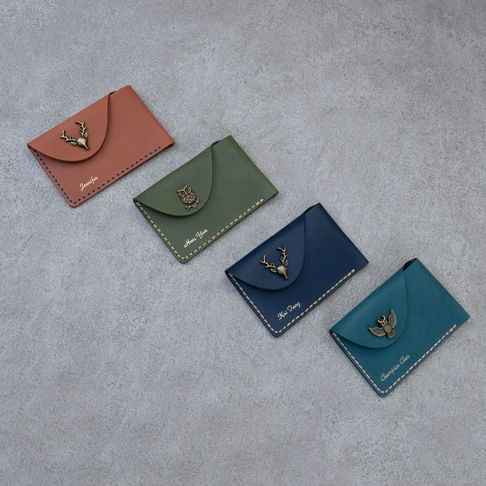 真皮 名片夾/名片盒 多色 - 名片夾 名片盒 客製 卡夾 皮夾 卡套 票卡 card holder 皮革 禮物