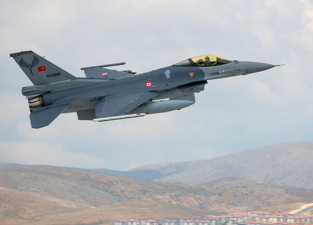 LM F-16C Fighting falcon 93-0008 132 Filo Turkish AF 09-05-23