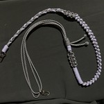 傘繩：灰白色 +棉繩：淺紫色