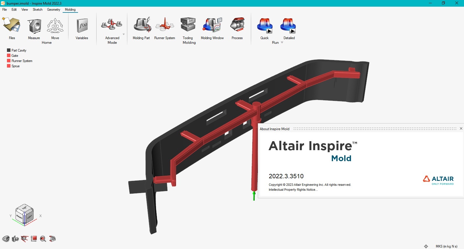Working with Altair Inspire Mold 2022.3.0 Win64 full license