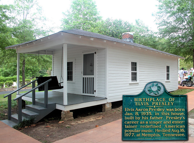 Elvis Presley's Boyhood Home in Tupelo, Mississippi