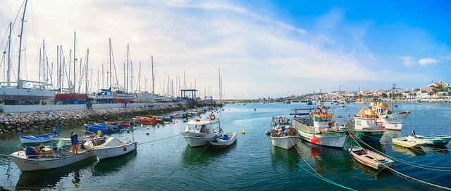 Portugal - Lagos Harbour Panorama