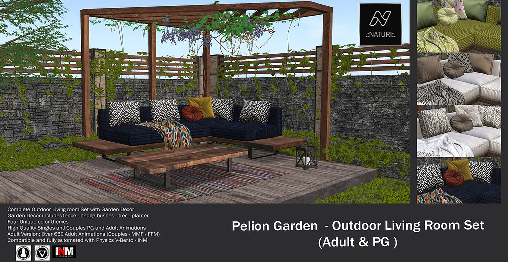 NATURI – Pelion Complete Outdoor Set  (PG ADULT)