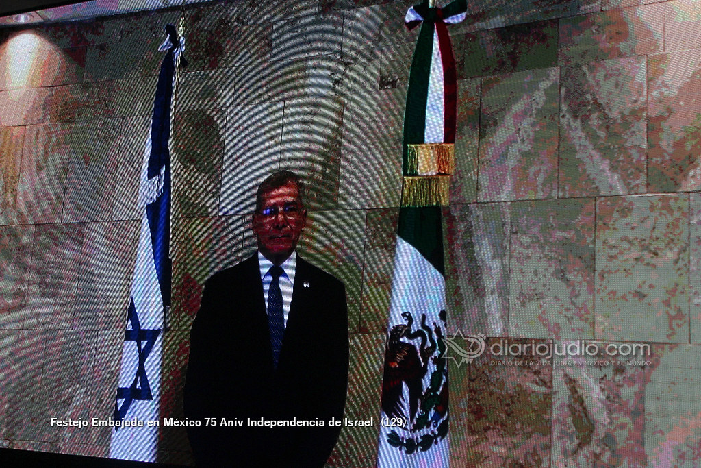 Festejo Embajada en México 75 Aniv Independencia de Israel  (129)