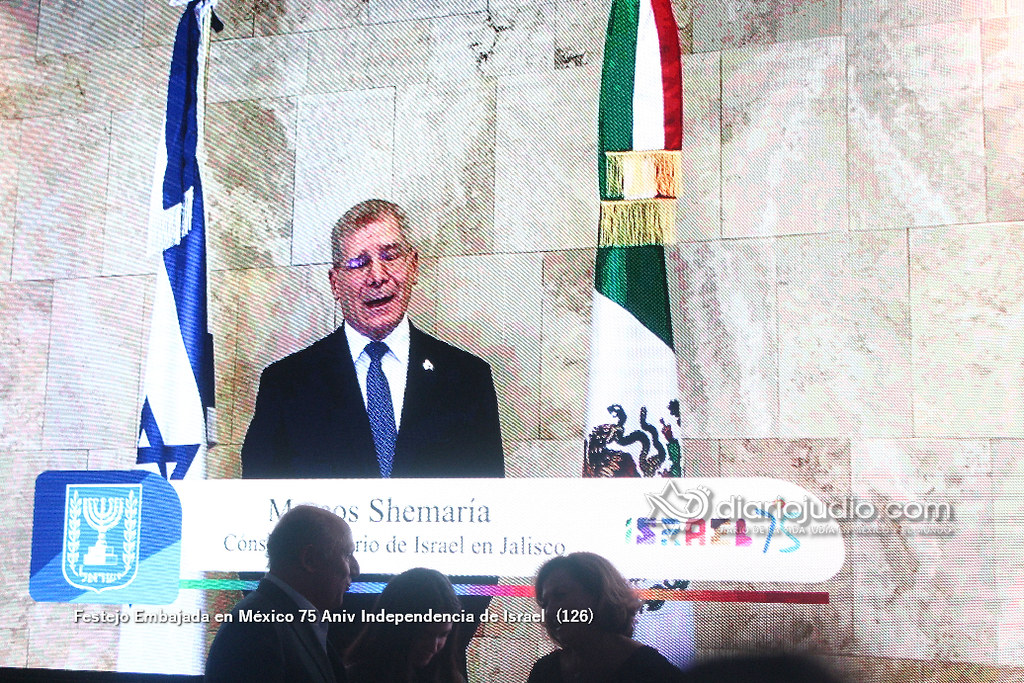 Festejo Embajada en México 75 Aniv Independencia de Israel  (126)