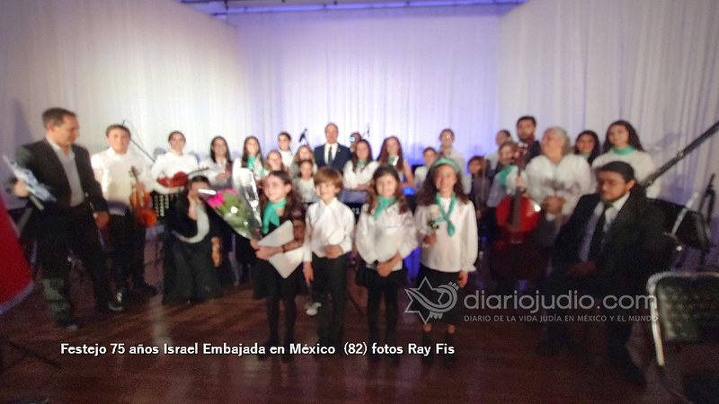 Festejo 75 años Israel Embajada en México  (82)