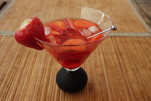 Cocktail "Strawberry Cup" (meine Schale)