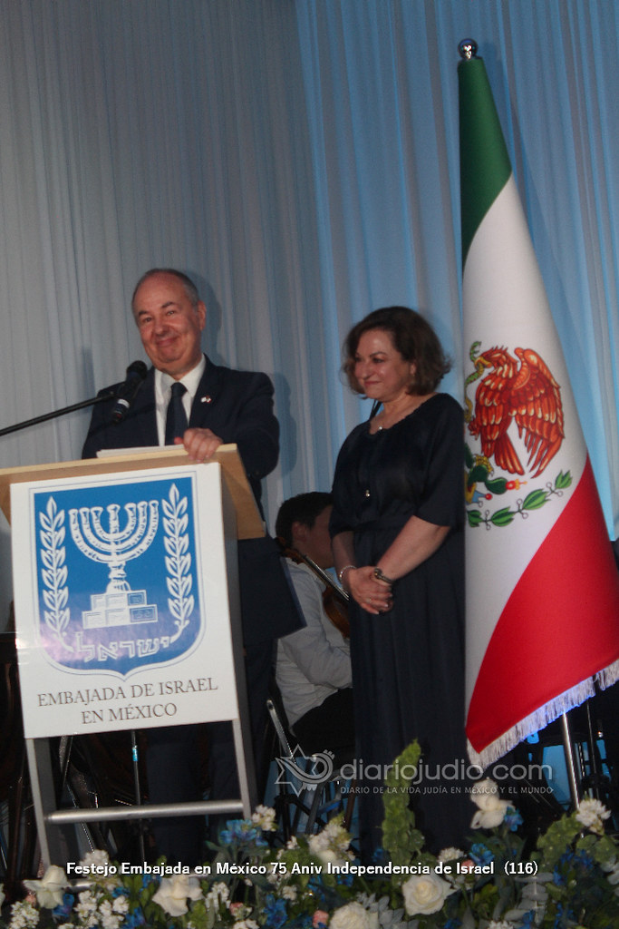 Festejo Embajada en México 75 Aniv Independencia de Israel  (116)