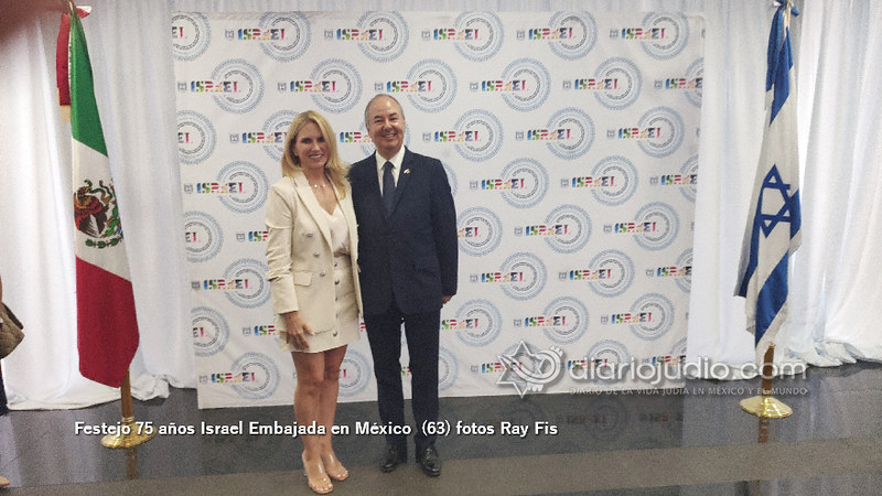 Festejo 75 años Israel Embajada en México  (63)