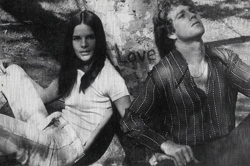 Ali McGraw and Ryan O'Neal in Love Story (1970)