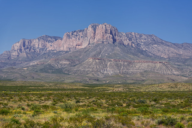 Wide Open Spaces in Guadalupe Mountains National Park