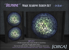 @ Enchantment | [CIRCA] - "Delphine" Magic Academy Screen Set - Blue
