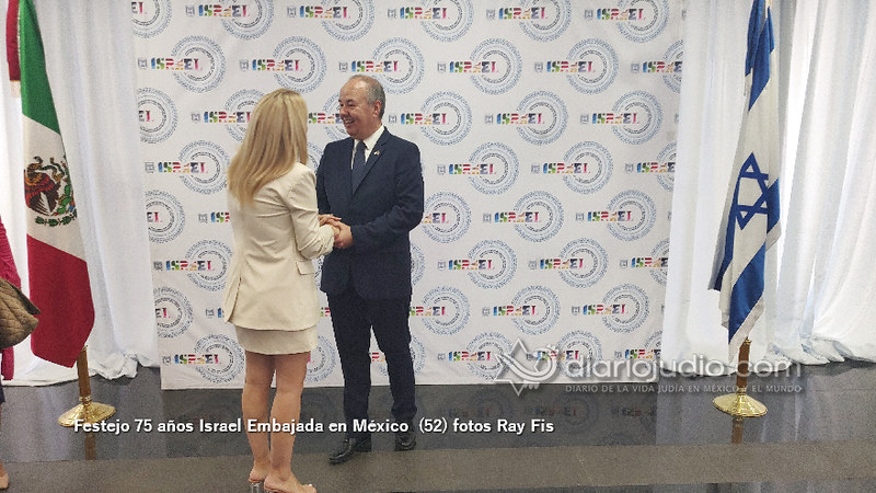 Festejo 75 años Israel Embajada en México  (52)