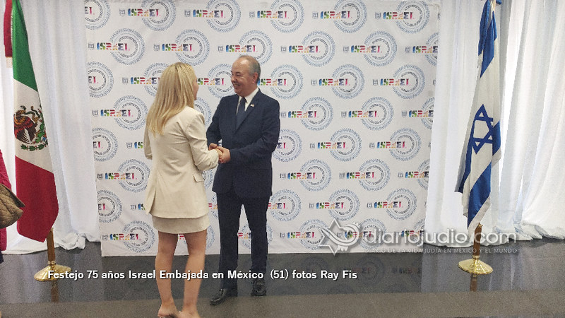Festejo 75 años Israel Embajada en México  (51)
