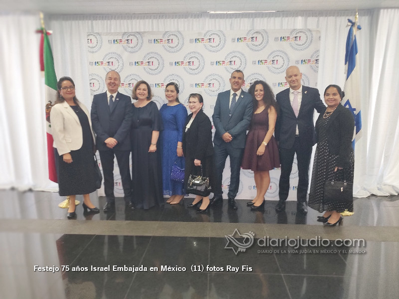 Festejo 75 años Israel Embajada en México  (11)