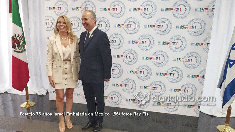 Festejo 75 años Israel Embajada en México  (56)