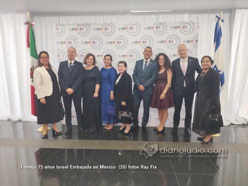 Festejo 75 años Israel Embajada en México  (10)