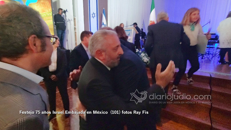Festejo 75 años Israel Embajada en México  (101)