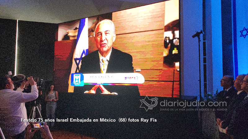 Festejo 75 años Israel Embajada en México  (68)