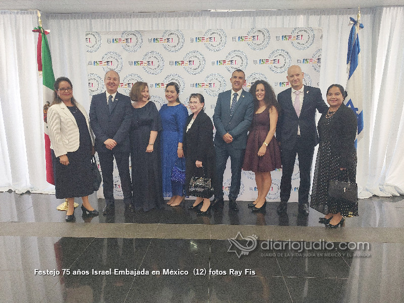 Festejo 75 años Israel Embajada en México  (12)