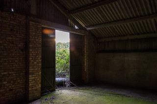 Black Barn Doorway