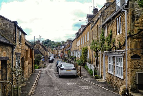 Blockley High Street in The English Cotswolds