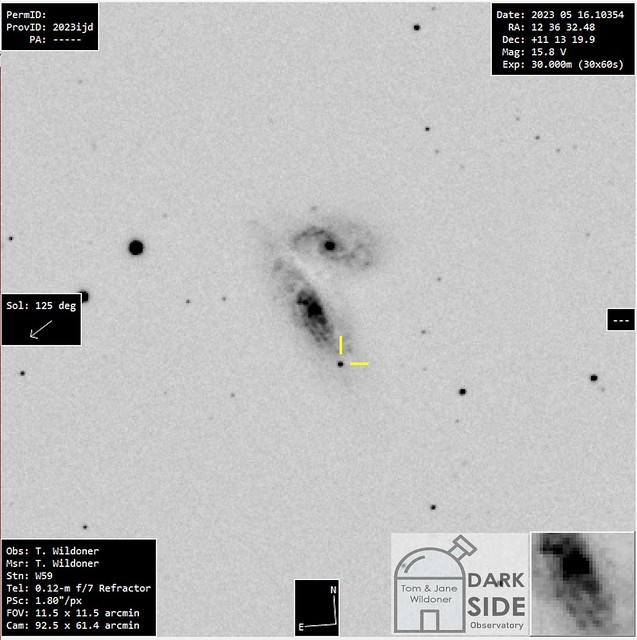 Supernova 2023ijd in Galaxy NGC 4568