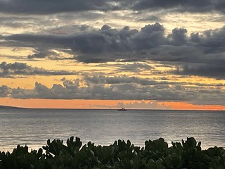 Sunset, Kaanapali, Maui, Hawaii