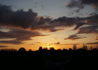 Sunset over Cambridge