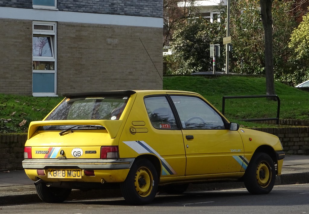 1993 Peugeot 205 Rallye | London SW plates. | Neil Potter | Flickr