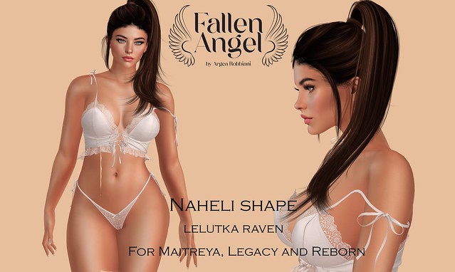 Naheli Shape for Lelutka Raven