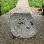 John Colter stone marker John Colter stone marker, New Haven, Missouri, May 2023: &amp;quot;mountain man, member of the Lewis &amp;amp; Clark expedition, Montana 2003&amp;quot; 